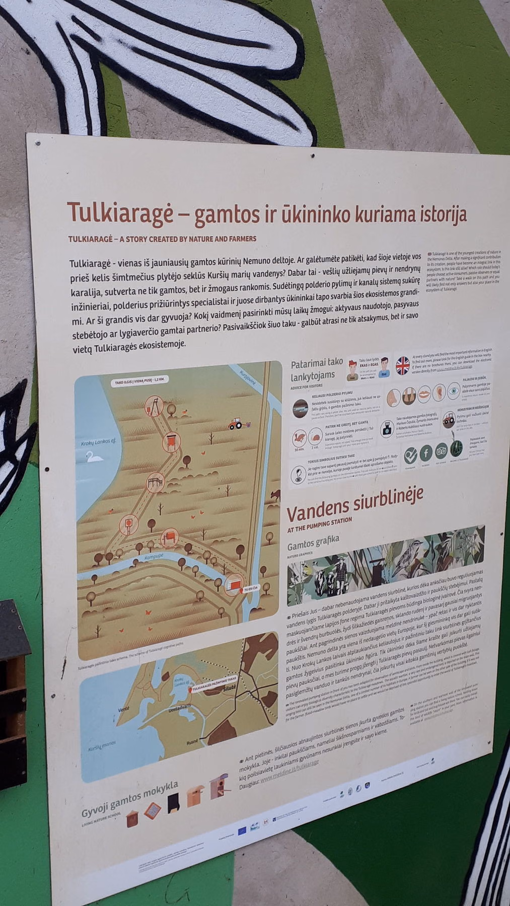 Tulkiarage_information_stand